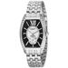 รูปย่อ Akribos XXIV Women's AKR470BK Diamond Swiss Quartz Tourneau Bracelet Strap Watch รูปที่1