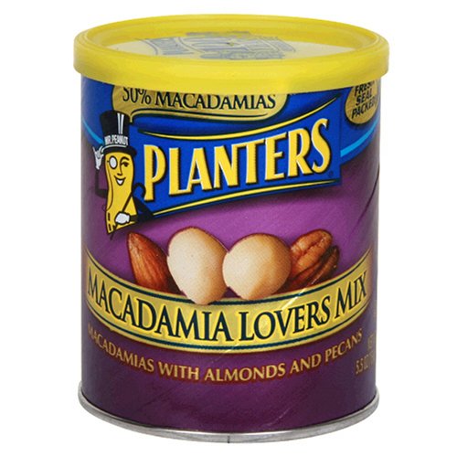 Planters Macadamia Lovers Mix, 5.5-Ounce Canisters (Pack of 6) รูปที่ 1