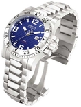 Invicta Mens Signature Reserve Excursion Bracelet Watch Blue Dial 7263 - Invicta 7263