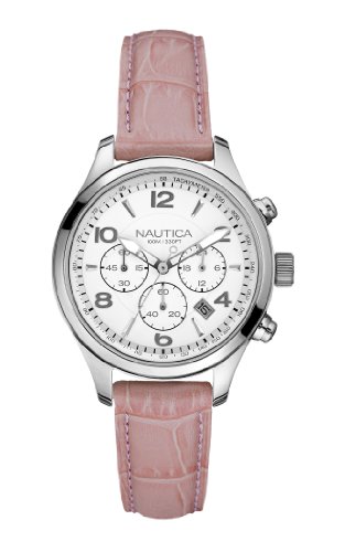 Nautica Women's N15507M BFD 101 Silver Dial Watch รูปที่ 1