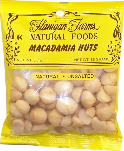 Macadamia Nuts, Whole, Unsalted 3oz (6 Pack) รูปที่ 1