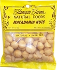 Macadamia Nuts, Whole, Unsalted 3oz (6 Pack)