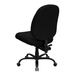 รูปย่อ Big & Tall Fabric Office Chair - Black (Black) รูปที่3