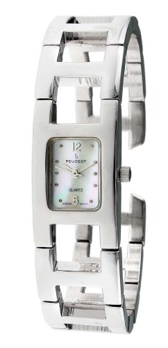 Peugeot Women's 748S Silver-Tone Cuff Watch รูปที่ 1