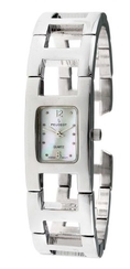 Peugeot Women's 748S Silver-Tone Cuff Watch