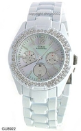 Guess White Rock Candy Ladies watch - G12543L