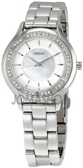 DKNY Stainless Steel Mother of Pearl Ladies Watch NY8134