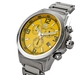 รูปย่อ Fujitime Men's M2719S-A ''Sensoji Series'' Yellow Chronograph Stainless Steel Watch รูปที่4