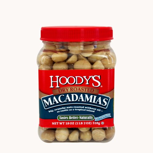 Hoody's Dry Roasted Macadamias, 18-Ounce Plastic Jars (Pack of 2) รูปที่ 1