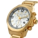 รูปย่อ Fujitime Men's M2719G-A ''Sensoji Series'' Gold-Tone Chronograph Stainless Steel Watch รูปที่4