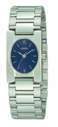 Lorus Ladies Blue Dial Stainless Steel Watch