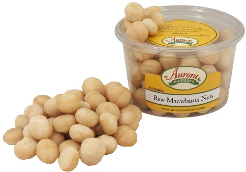 Aurora Products Inc. Macadamia Whole Raw, 8-Ounce Tubs (Pack of 4) รูปที่ 1