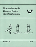 Thoroton Society of Nottinghamshire Membership Magazine