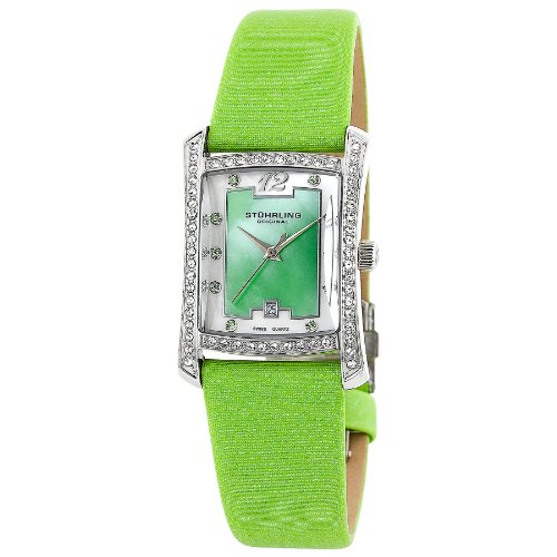 Stuhrling Original Women's 145E.IYH.1215L42 Classique Collection Gatsby Girl Swarovski Swiss Quartz Watch รูปที่ 1