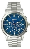 DKNY Chronograph Steel Bracelet Blue Dial Men's watch #NY1466