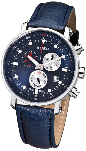 Urs Auer ZU-611 Cobalt Chronograph for Him SWISS ISA รูปที่ 1