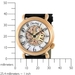 รูปย่อ Stuhrling Original Women's 108.12457 Lifestyle 'Wall Street' Skeleton Automatic Watch รูปที่4