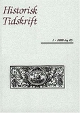 Historisk Tidskrift - Swedish Edition Magazine