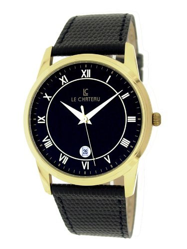 Le Chateau Men's 7073mg_blk Classica Watch รูปที่ 1