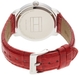 รูปย่อ Tommy Hilfiger Women's 1781016 Classic Red Croco Embossed Leather Watch รูปที่2