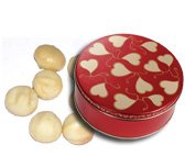 3/4 lb Macadamia Nuts Tin - Sweet Hearts รูปที่ 1