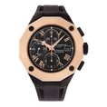 Baume & Mercier Men's 8712 Riviera Rose-Gold Chronograph Watch