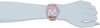 รูปย่อ Just Bling Women's JB-6237-A "Venus Silver Pink" Designer Leather Diamond Watch รูปที่4