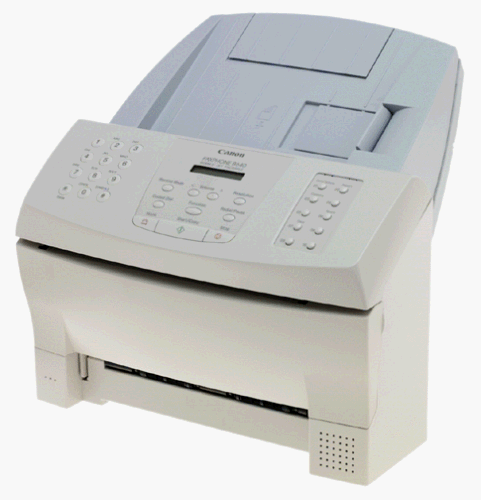 Canon FAXPHONE B640 - Fax / copier - B/W - ink-jet - 100 sheets - 14.4 Kbps รูปที่ 1