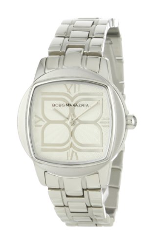 BCBGMAXAZRIA Women's BG8245 Analog Icon Silver White Dial Watch รูปที่ 1