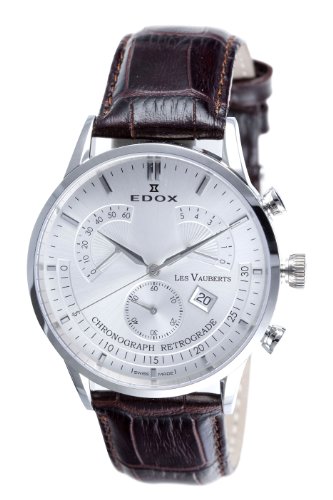 Edox Men's  01505 3 AIN Chronograph Retrograde Les Vauberts Watch รูปที่ 1