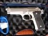 รูปย่อ Beretta 92fs สีขาว Stainless รูปที่1