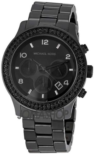 Michael Kors Black Out Chronograph Ladies Watch MK5360 รูปที่ 1