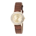 รูปย่อ Dufonte Women's 73045CH Sunray Brown Strap Watch รูปที่1