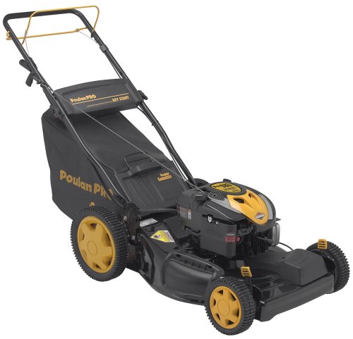 Poulan Pro PR625Y22RKPX 22-inch 625 Series Briggs & Stratton Gas Powered Side Discharge/Bag/Mulch Front Wheel Drive Self-Propelled Lawn Mower With Electric Start And High Rear Wheels (CA Compliant) รูปที่ 1