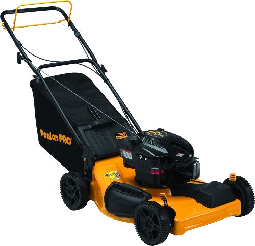 Poulan Pro PR625T22RP 22-inch 190cc Briggs & Stratton 625 Series Gas Powered Side Discharge/Mulch/Bag FWD Self Propelled Lawn Mower รูปที่ 1