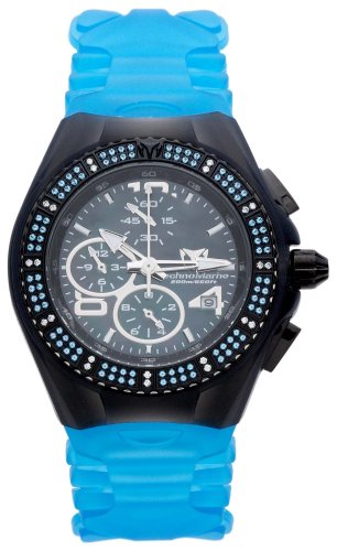 TechnoMarine Unisex 108034 Cruise Gem Chrono Blue Topaz Watch รูปที่ 1