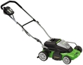 Earthwise 60214 14-Inch 24 Volt Side Discharge/Mulching Cordless Electric Lawn Mower