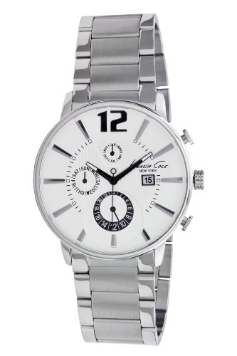 Kenneth Cole New York Men's KC3953 Chronograph Silver Dial Watch รูปที่ 1