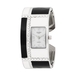 รูปย่อ Golden Classic Women's 5128_Blk/Wht "Trend Pallete" Black-White Enamel Finish Cuff Watch รูปที่1