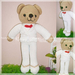 รูปย่อ ตุ๊กตาหมีแต่งงานกระโปรงย้วย (มี 3 ขนาดให้เลือกคะ) รูปที่4