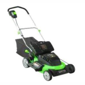 Steele Products SP-PM207DC 20-Inch 24 Volt Cordless Electric Lawn Mower With Grass Catcher รูปที่ 1