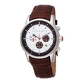 Ted Baker Men's TE1015 Sophistica-Ted Round Chronograph Leather Strap Watch