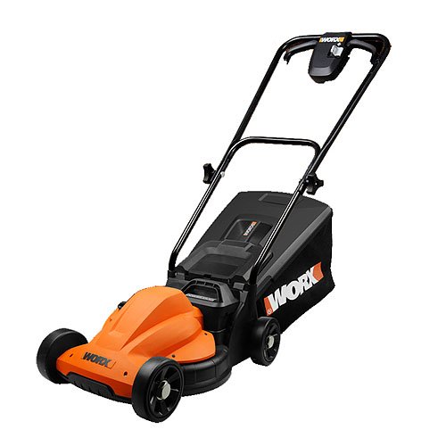 WORX WG783 Lil' Mo 14-Inch 24-Volt Cordless 3-In-1 Lawn Mower with Removable Battery รูปที่ 2