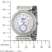 รูปย่อ Stuhrling Original Women's 504B.12117 Soiree Elite Diamond White Mother-Of-Pearl Dial Watch รูปที่4