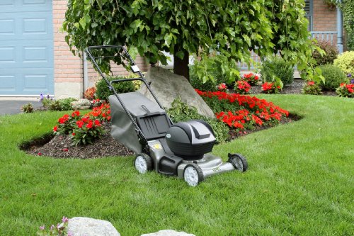 Utopia UP21H 21-Inch 24-Volt Cordless Rear Wheel Drive Self Propelled Bag/Mulch/Side Discharge Lawn Mower รูปที่ 4