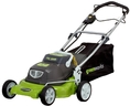 Greenworks 25092 18-Inch 24-Volt Cordless Electric Bag/Mulch Self Propelled Lawn Mower