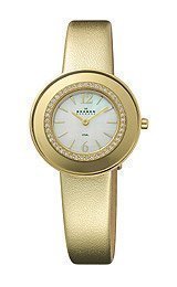 Skagen Denmark Womens Watch Gold mirror border with glitz #363SGLG รูปที่ 1