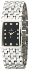 Bulova Men's 96D12 Diamond Accented Watch