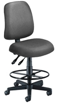 OFM Stain-Resistant Task Seating - Gray 