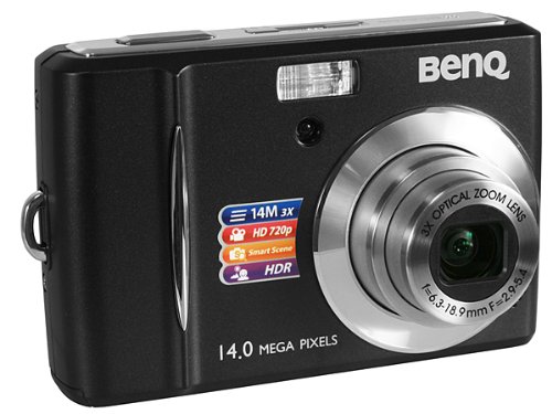 Review BenQ C1450 14 Megapixel Digital Camera w/ 3x Optical Zoom and 2.7